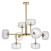 Люстра на штанге Favourite Malinconia 4051-8P цвет латунь