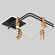 Люстра Favourite Cosmical 4070-4U цвет белый, черный-3