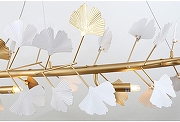 Люстра Favourite Ginkoa 4080-8P цвет плафона/подвески Белый, Золото, цвет арматуры Золото-5