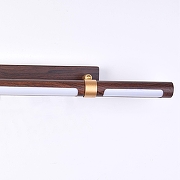 Подсветка для картин Favourite Cuero 4111-1W цвет плафона/подвески Белый, Коричневый, цвет арматуры Золото, Коричневый-2