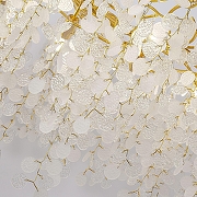 Люстра Favourite Parra 4161-12P цвет плафона/подвески Белый, Прозрачный, цвет арматуры Золото-3