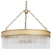 Люстра Favourite Turris 4200-6P цвет плафона/подвески Прозрачный, цвет арматуры Золото
