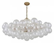 Люстра Favourite Multibulla 4202-10P цвет плафона/подвески Прозрачный, цвет арматуры Золото-1