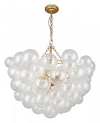 Люстра Favourite Multibulla 4202-6P цвет плафона/подвески Прозрачный, цвет арматуры Золото-2