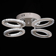 Люстра De City Мадлен 15 424015404 цвет плафона/подвески Белый, Прозрачный, цвет арматуры Белый-2