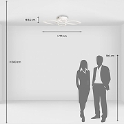 Люстра De City Мадлен 15 424018104 цвет плафона/подвески Белый, цвет арматуры Белый-11