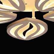 Люстра De City Мадлен 15 424018405 цвет плафона/подвески Белый, цвет арматуры Белый-8