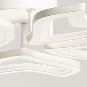 Люстра De City Мадлен 424018905 цвет плафона/подвески Белый, цвет арматуры Белый-6