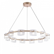 Люстра Favourite Ori 4248-12P цвет плафона/подвески Прозрачный, цвет арматуры Золото-1