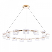 Люстра Favourite Ori 4248-15P цвет плафона/подвески Прозрачный, цвет арматуры Золото-1