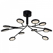 Люстра F-promo Mugs 4252-12P цвет плафона/подвески Прозрачный, Черный, цвет арматуры Черный-1