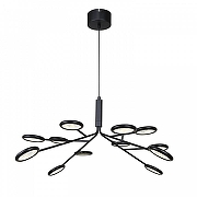 Люстра F-promo Mugs 4252-12P цвет плафона/подвески Прозрачный, Черный, цвет арматуры Черный-2