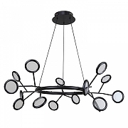 Люстра F-promo Mugs 4252-15P цвет плафона/подвески Прозрачный, Хром, цвет арматуры Черный-1