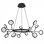 Люстра F-promo Mugs 4252-15P цвет плафона/подвески Прозрачный, Хром, цвет арматуры Черный-2