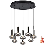 Люстра Favourite Baron 4284-8P цвет черный