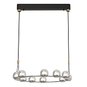 Люстра Favourite Rosio 4291-10P цвет золото, черный-1