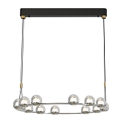 Люстра Favourite Rosio 4291-12P цвет золото, черный-1