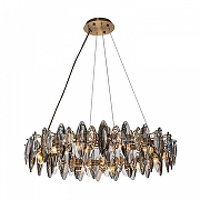 Люстра Favourite Glans 4303-12P цвет плафона/подвески Прозрачный, Серый, цвет арматуры Бронза-2