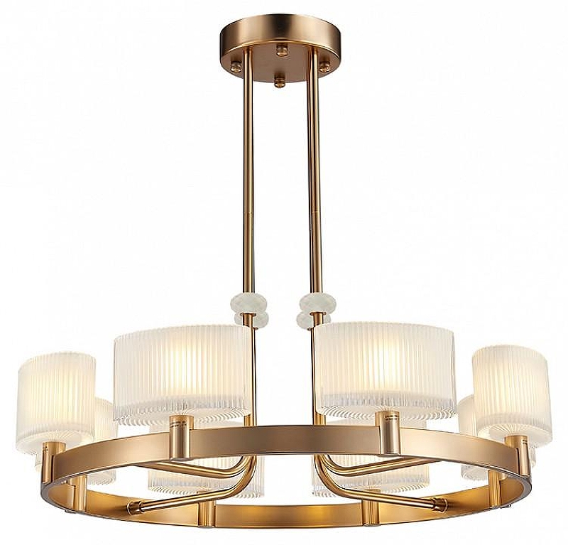 Люстра на штанге Newport 4330 4338/C new gold 