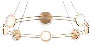Люстра Favourite Yo-yo 4334-8P цвет плафона/подвески Белый, Прозрачный, цвет арматуры Золото