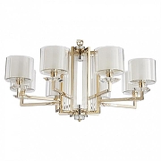 Люстра Newport 4400 4408+1/C gold цвет плафона/подвески Белый, цвет арматуры Золото