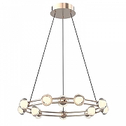 Люстра Favourite Rondell 4382-12P цвет плафона/подвески Белый, Прозрачный, цвет арматуры Золото-1