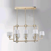 Люстра на штанге Newport 4408/S gold цвет плафона/подвески Прозрачный, цвет арматуры Золото