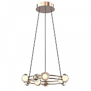 Люстра Favourite Rondell 4382-9P цвет плафона/подвески Белый, Прозрачный, цвет арматуры Золото-1