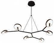 Люстра Favourite Paritet 4401-6P цвет плафона/подвески Белый, Черный, цвет арматуры Черный-1