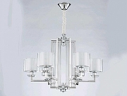 Люстра Newport 4400 4406+1/C chrome цвет плафона/подвески Прозрачный, цвет арматуры Прозрачный, Хром