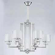 Люстра Newport 4400 4406+1/C chrome цвет плафона/подвески Прозрачный, цвет арматуры Прозрачный, Хром-2