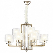 Люстра Newport 4400 4408+4/C gold цвет плафона/подвески Белый, Прозрачный, цвет арматуры Золото-1