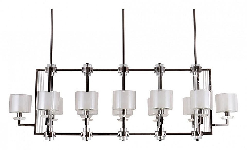 Люстра на штанге Newport 4400 4408+4/S black glossy 