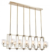 Люстра на штанге Newport 4400 4408+6/S gold цвет золото-2