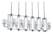 Люстра на штанге Newport 4400 4408+6/S сhrome цвет хром-1
