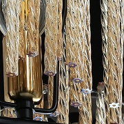 Люстра на штанге MW-Light Лавиния 2 443010508 цвет латунь, черный-7