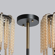 Люстра на штанге MW-Light Лавиния 2 443010508 цвет латунь, черный-11