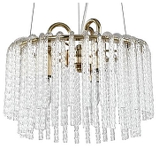 Люстра MW-Light Лавиния 443010603 цвет плафона/подвески Прозрачный, цвет арматуры Золото