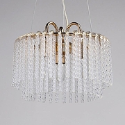 Люстра MW-Light Лавиния 443010603 цвет плафона/подвески Прозрачный, цвет арматуры Золото-3