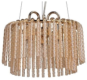 Люстра MW-Light Лавиния 443010703 цвет плафона/подвески Оранжевый, цвет арматуры Золото