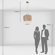 Люстра MW-Light Лавиния 443010703 цвет плафона/подвески Оранжевый, цвет арматуры Золото-12