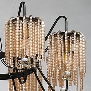 Люстра MW-Light Лавиния 443010908 цвет латунь, черный-4