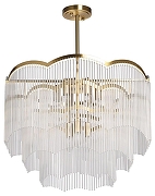 Люстра на штанге MW-Light Лавиния 3 443011409 цвет латунь