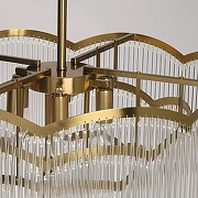 Люстра на штанге MW-Light Лавиния 3 443011409 цвет латунь-2