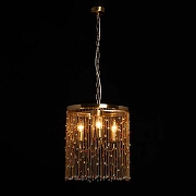 Люстра De City Лавиния 4 443011803 цвет плафона/подвески Латунь, Разноцветный, цвет арматуры Латунь-2