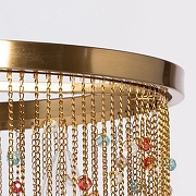 Люстра De City Лавиния 4 443011803 цвет плафона/подвески Латунь, Разноцветный, цвет арматуры Латунь-6