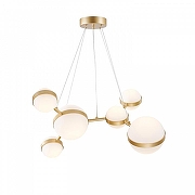 Люстра Favourite Asterismo 4448-6P цвет плафона/подвески Опал, цвет арматуры Золото-2
