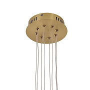 Люстра F-promo Vigas 4469-4P цвет плафона/подвески Прозрачный, цвет арматуры Латунь-5