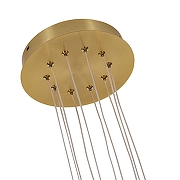 Люстра F-promo Vigas 4469-5P цвет плафона/подвески Прозрачный, цвет арматуры Латунь-6