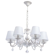 Люстра MW-Light Виталина 8 448012106 цвет белый с золотой патиной-1